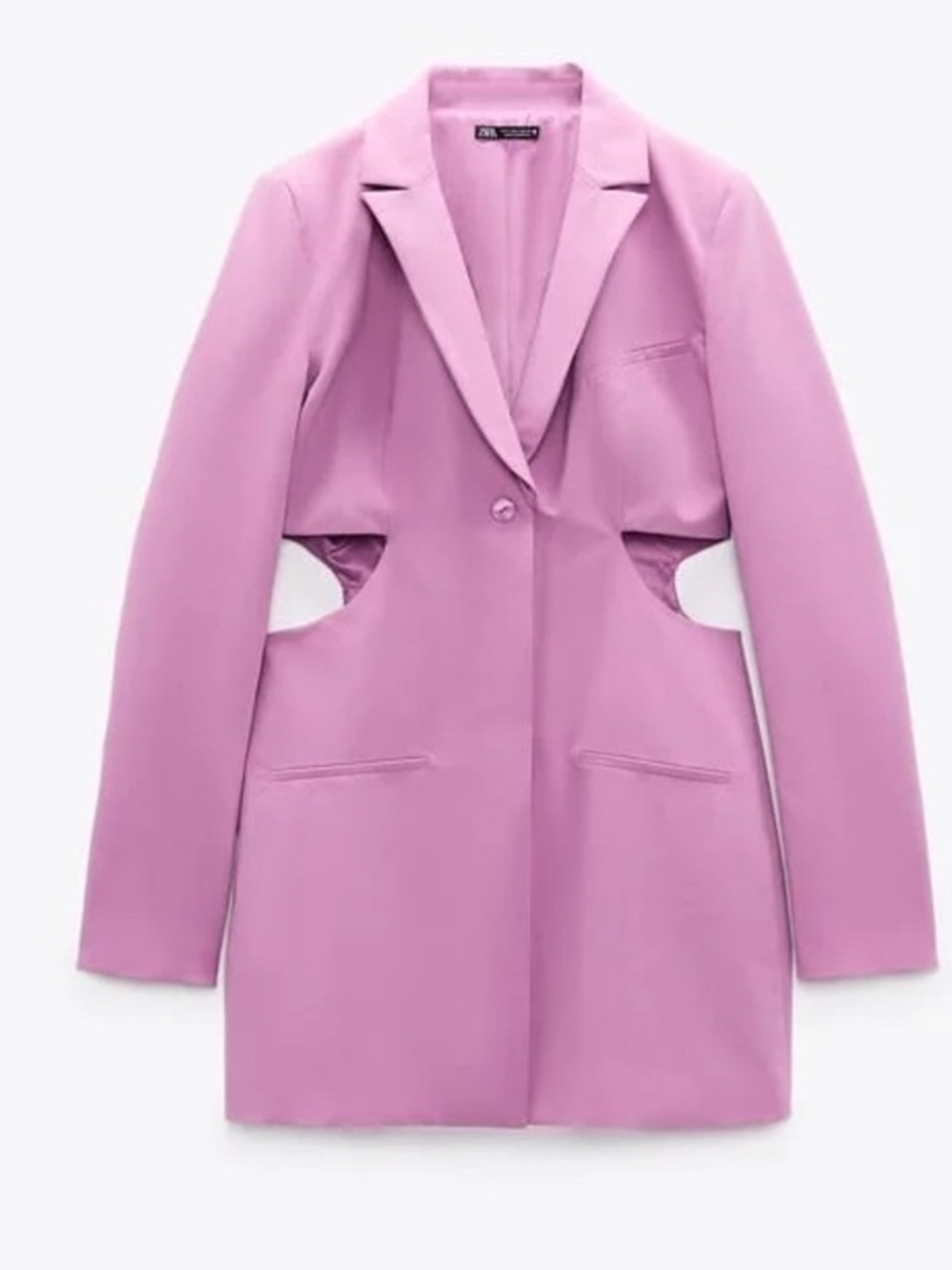 Zara Cut-out Blazer Dress
